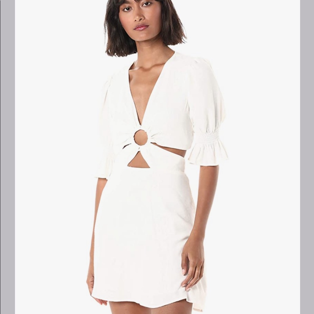 J.O.A white mini dress